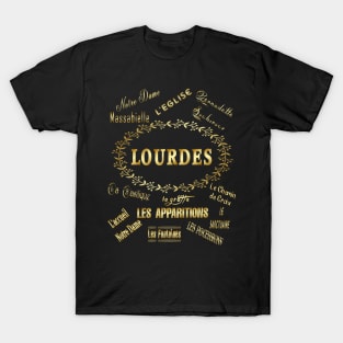 Our Lady of Lourdes Virgin Mary France T-Shirt